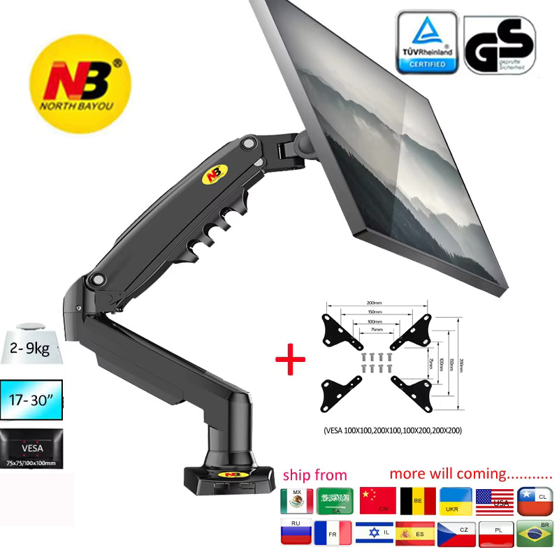 Monitor Arm Single - NB Mới F80 17-30 