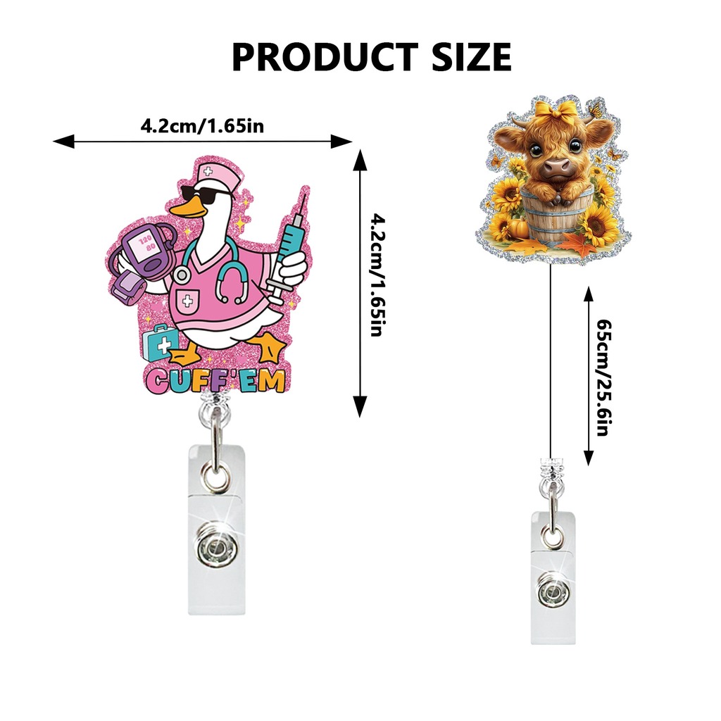 Acrylic Retractable Badge Reel - đánh giá và giá Xray Tech Accessories