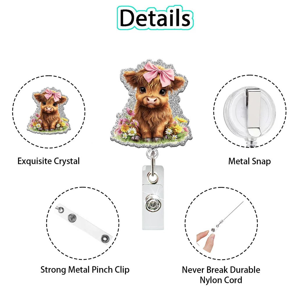 Acrylic Retractable Badge Reel - đánh giá và giá Xray Tech Accessories
