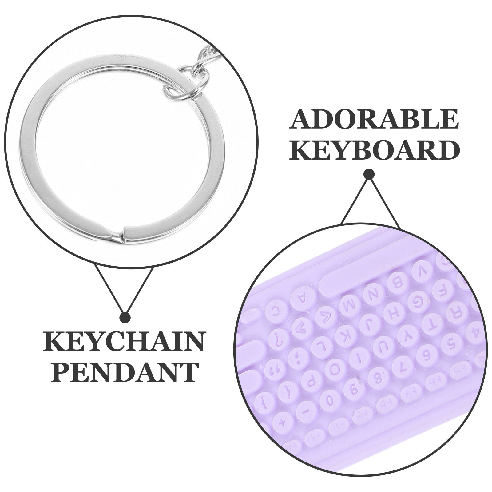 Mini Keyboard Mouse Keychain C - đánh giá và giá Tech Girl Accessories