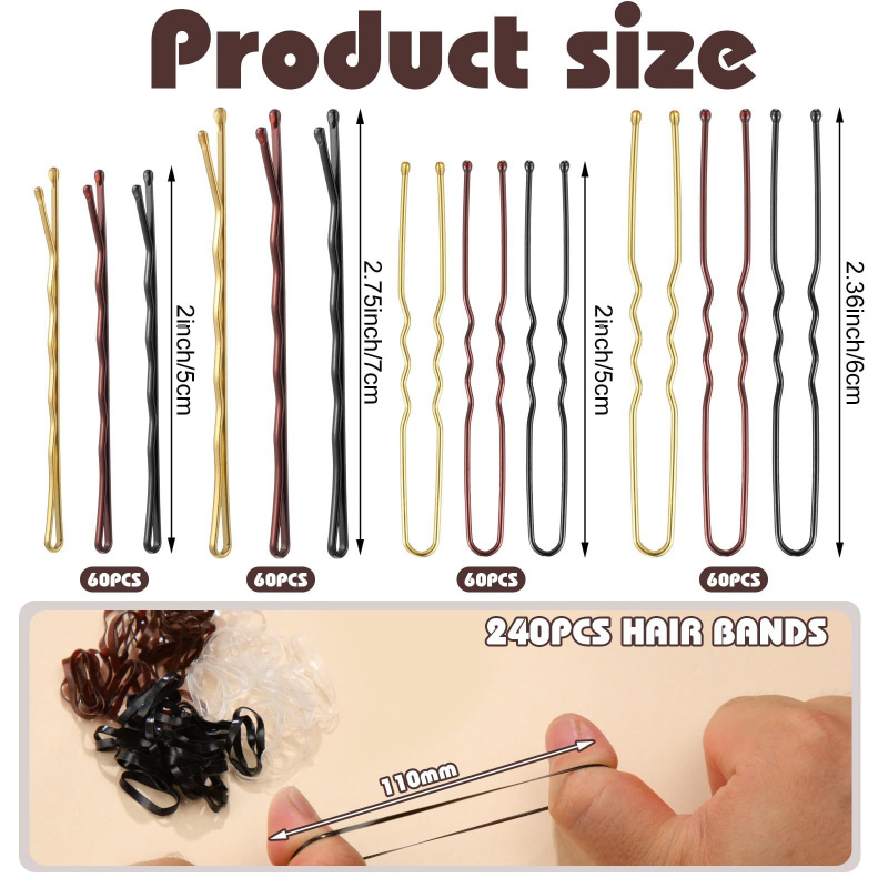 480Pcs Per Box Hair Styling Ac - đánh giá và giá Tech Accessories Women