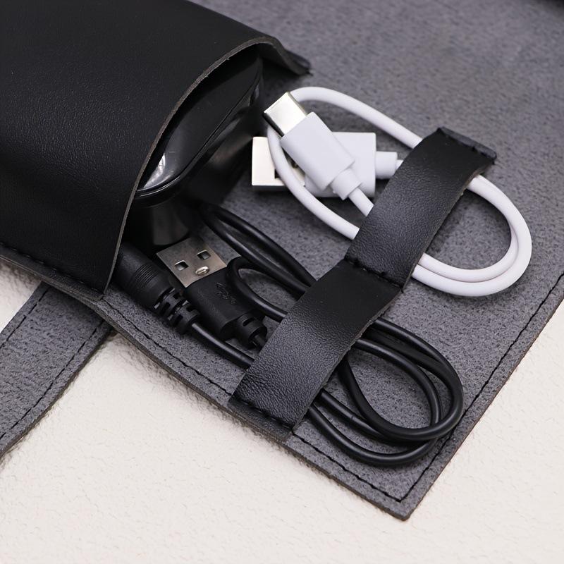 1PC PU Leather Multi-Compartme - đánh giá và giá Tech Accessories For Travel