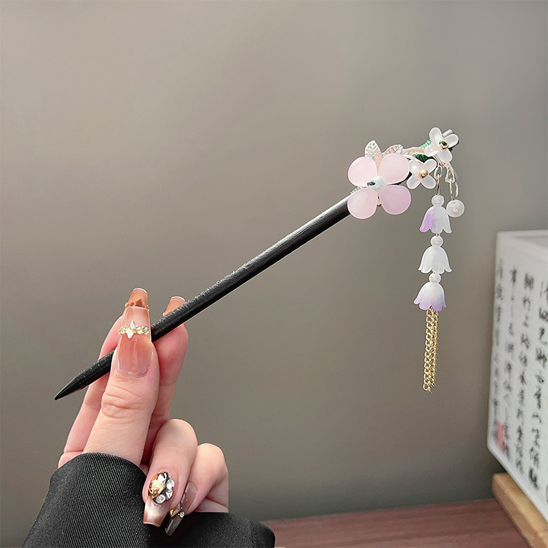 Classic Tassel Hair Stick Blac - đánh giá và giá Tech Accessories Women