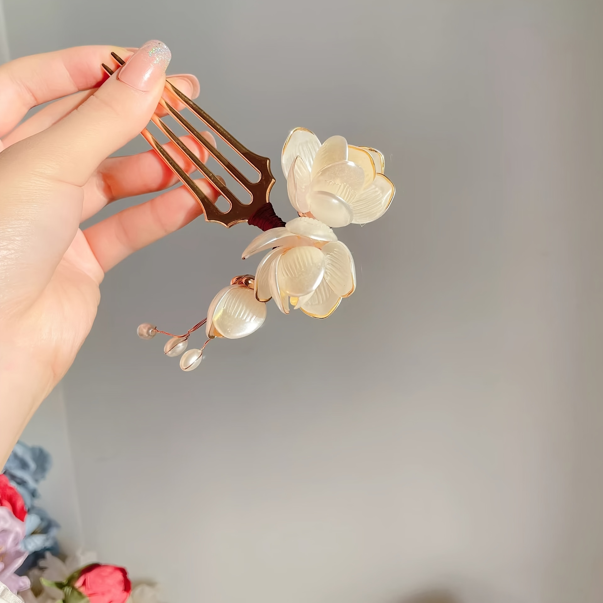 Chinese Style Shell Magnolia F - đánh giá và giá Tech Accessories Women